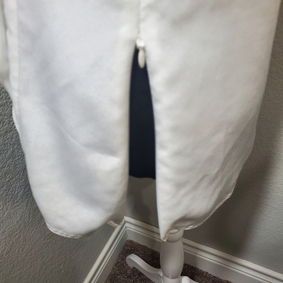 White Ruffle Top - Picture 3 of 4